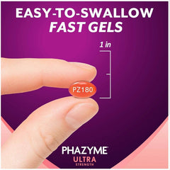 Phazyme Anti-Gas, Ultra Strength, 180 mg, Soft Gels - 12 EA