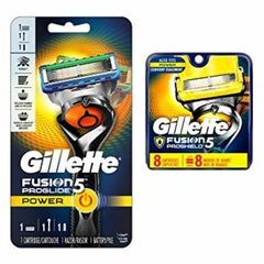 Gillette Proglide Men's Razor Handle + 2 Blade Refill