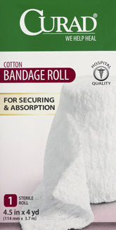 Curad Bandage Roll, Cotton