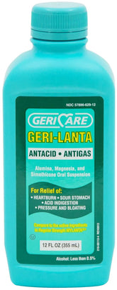 Geri-Care Geri-Lanta Antacid & Antigas Liquid - 12 fl oz