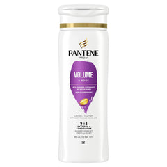 Pantene Pro-V Volume & Body 2 in 1 Shampoo + Conditioner 12 oz