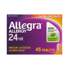 Allegra Adult 24 Hour Allergy - 45 Tablets