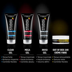 L'Oreal Paris Studio Line Head Lock Mega Gel - Extreme Hold, 6.8 fl oz
