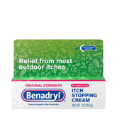 Benadryl Itch Stopping Cream Original Strength - 1 oz