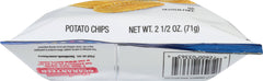 Herr's Kettle Cooked Classic Lattice Cut with Sea Salt Potato Chips, 2.5 oz