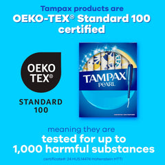 Tampax Pearl Regular Unscented Tampons - 18 count box