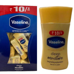 Vaseline 20ml Intensive Care Deep Moisture Long Lasting Lotion in PDQ - Qty 48