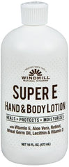 Windmill Super E Hand and Body Lotion 16 oz