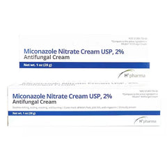 H2 Pharma Miconazole Nitrate USP 2% Antifungal Cream - 1 oz