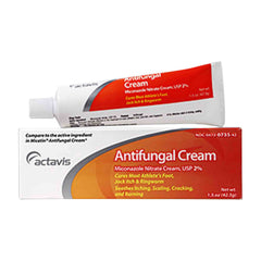 H2 Pharma Miconazole Nitrate USP 2% Antifungal Cream - 1 oz
