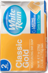 White Rain Bar Soap - Classic Gold 2 Ct