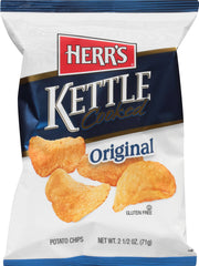 Herr's Kettle Cooked Original Potato Chips (2.5 oz)