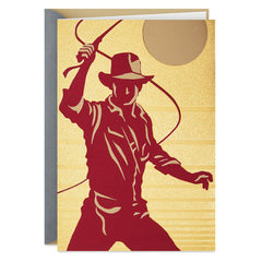 Hallmark Father's Day Card, Indiana Jones Exciting Adventure Father's Day Card for Dad