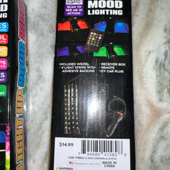 Car Vibez Other | 3 - Nib Car Vibez Car Mood Lights | Color: Red | Size: Os | Ddmarie426's Closet