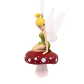 Tinkerbell On Mushroom Ornament