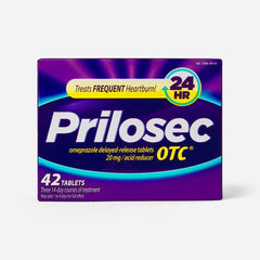 Prilosec OTC 24 Hr Acid Reducer Delayed-Release Tablets 20 Mg (42 ct) | Acme