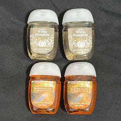 Bath & Body Works All New 5-Pack White Pumpkin Pocketbac Sanitizers 1 oz Bath & Body Works