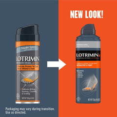 Lotrimin Powder Spray, Miconazole Nitrate Antifungal, Athlete's Foot