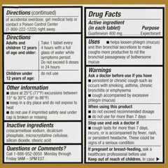 Guaifenesin 400 mg - 30 Tablets by Goodsense