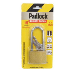 Padlock Brass - 1 Count - Cherry Valley Marketplace (1115 Pennsylvania Ave) - Delivered by Mercato 11856181