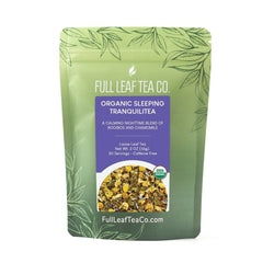 Organic Sleeping TranquiliTea - 2oz Bag Approx. 30 Servings | Full Leaf Tea Co.