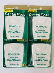 Good Sense Waxed Mint Dental Floss 100yd Case Pack 36