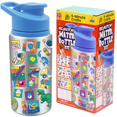 5-Minute Crafts - Kids Boy Bottle with Stickers Kit As Seen On Social Media