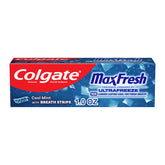 Colgate Max Fresh Toothpaste with Mini Breath Strips Cool Mint 1 oz