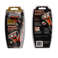 Goodsense M5 Magnum Disposable Razor 3 Ct - Case of 36