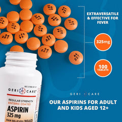 Geri-Care Aspirin; Bottle of 100
