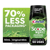 Crest Mouthwash Concentrate, Original Mint 1.69 fl oz