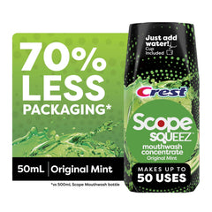 Crest Mouthwash Concentrate, Original Mint 1.69 fl oz