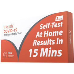 iHealth Covid-19 Antigen Rapid Test (2 Tests)