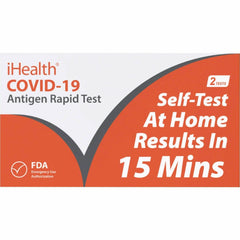 iHealth Covid-19 Antigen Rapid Test (2 Tests)