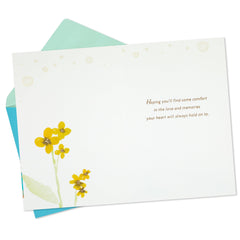 Hallmark Sympathy Card (Comfort in Love and Memories)
