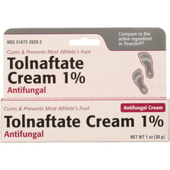 Tolnaftate, 1% Antifungal Cream - 0.50 Ounce