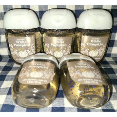 Bath & Body Works All New 5-Pack White Pumpkin Pocketbac Sanitizers 1 oz Bath & Body Works