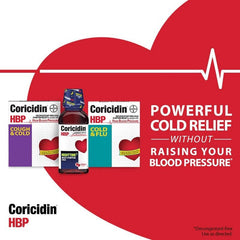 Coricidin HBP Cough & Cold 16 Tablets