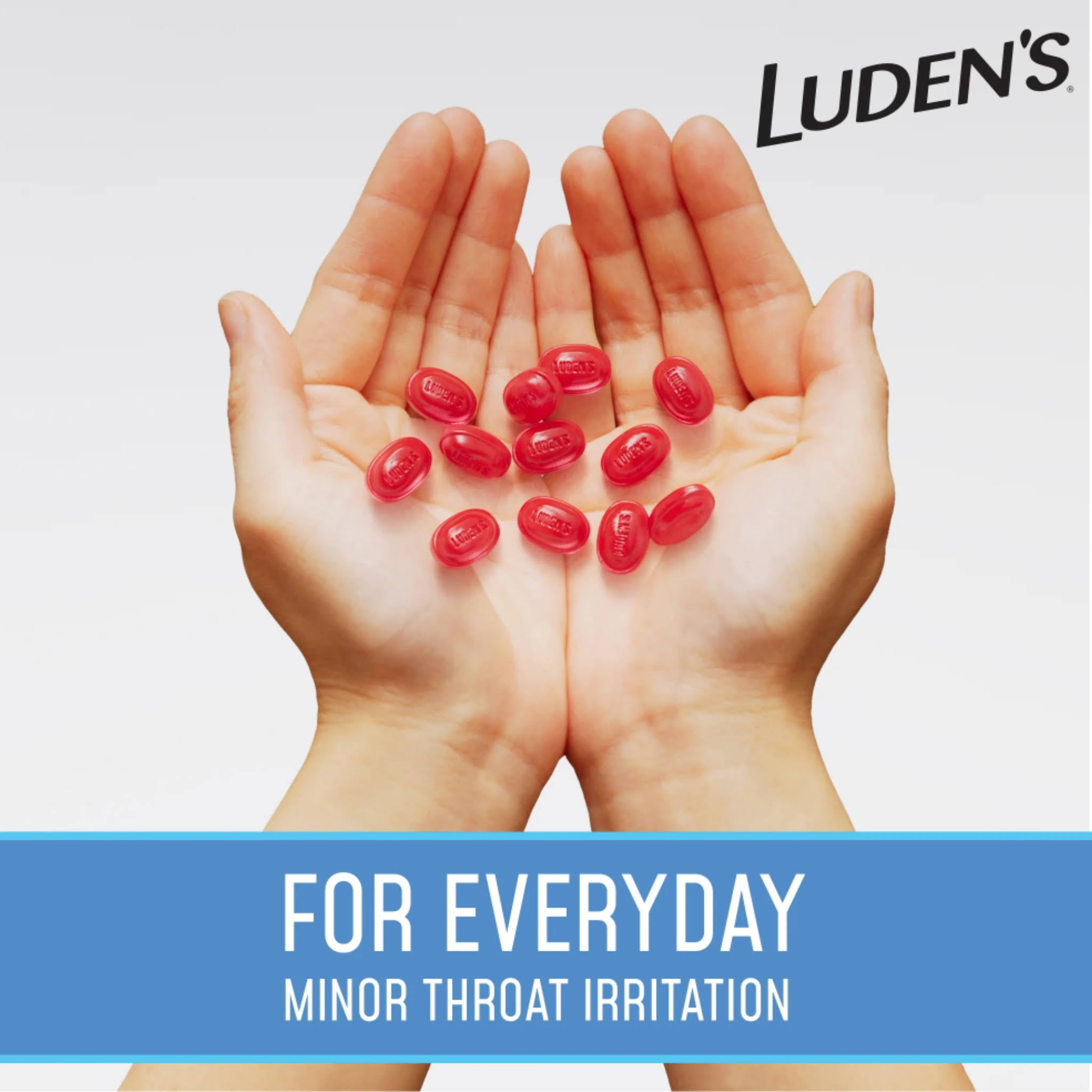 Luden's Sugar Free Wild Cherry Throat Drops 25 Count
