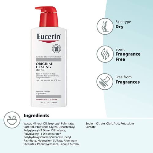Eucerin Original Healing Lotion 8.4 oz
