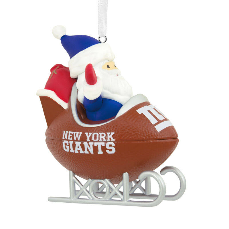 Hallmark New York Giants Sled Ornament