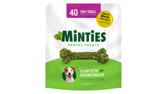 VetIQ Tiny & Small Minties Dog Dental Bone Chew - 40 Ct