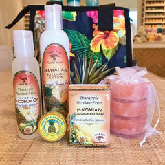 Island Soap & Candle Works Botanical Lotion 8.5 oz - Pineapple Passion Fruit