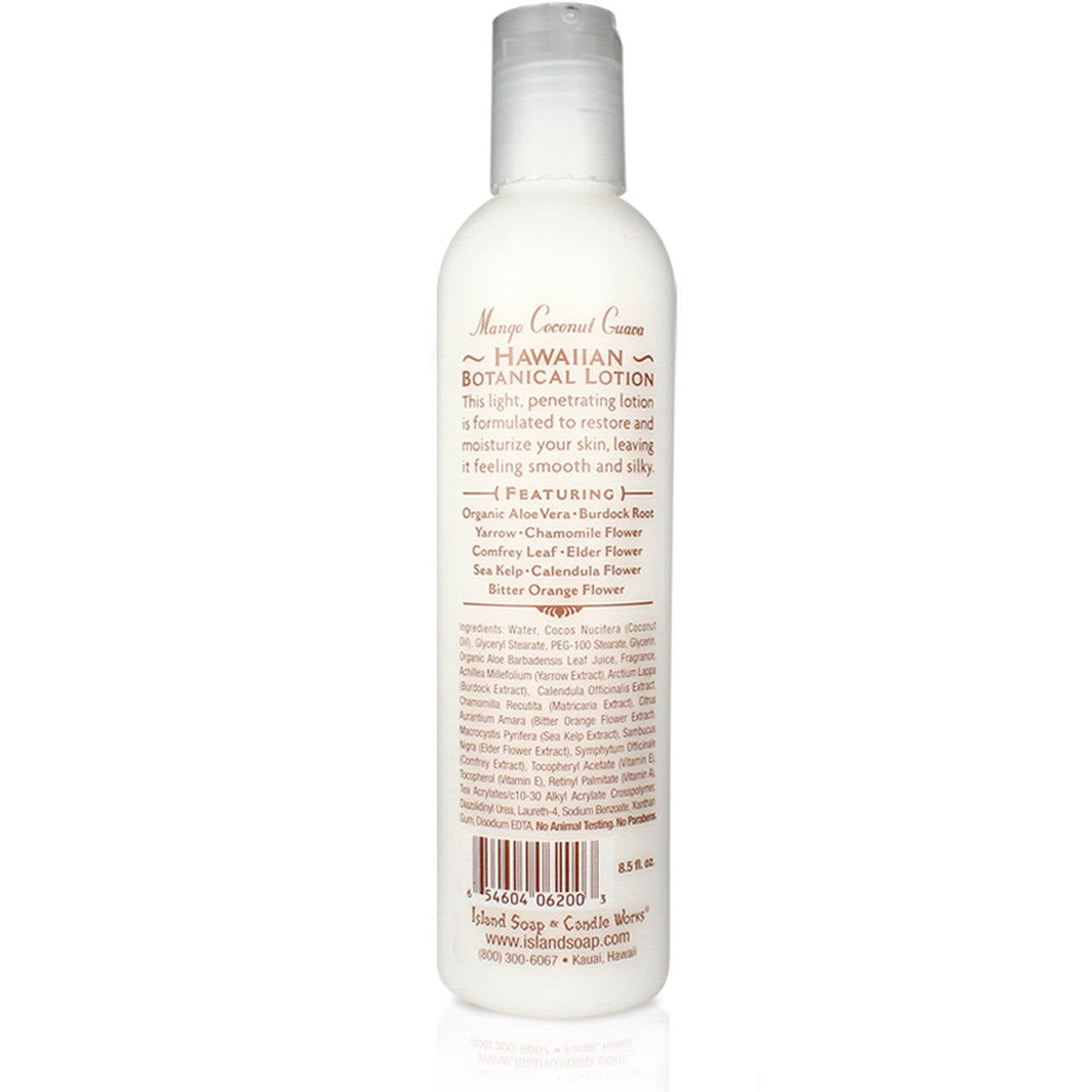 Island Soap & Candle Works Botanical Lotion 8.5 oz - Pineapple Passion Fruit