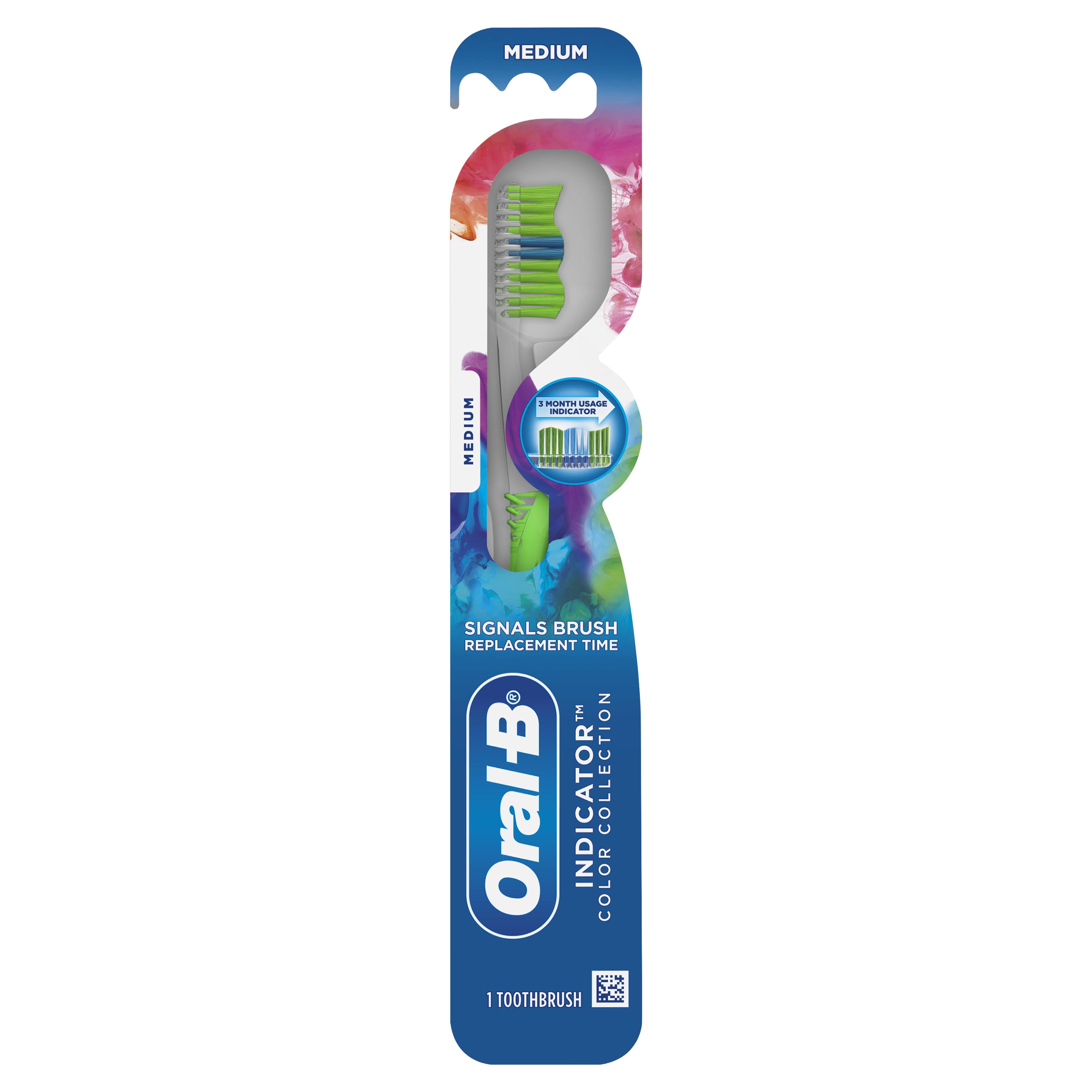 Oral-B Indicator Color Collection Toothbrush Medium