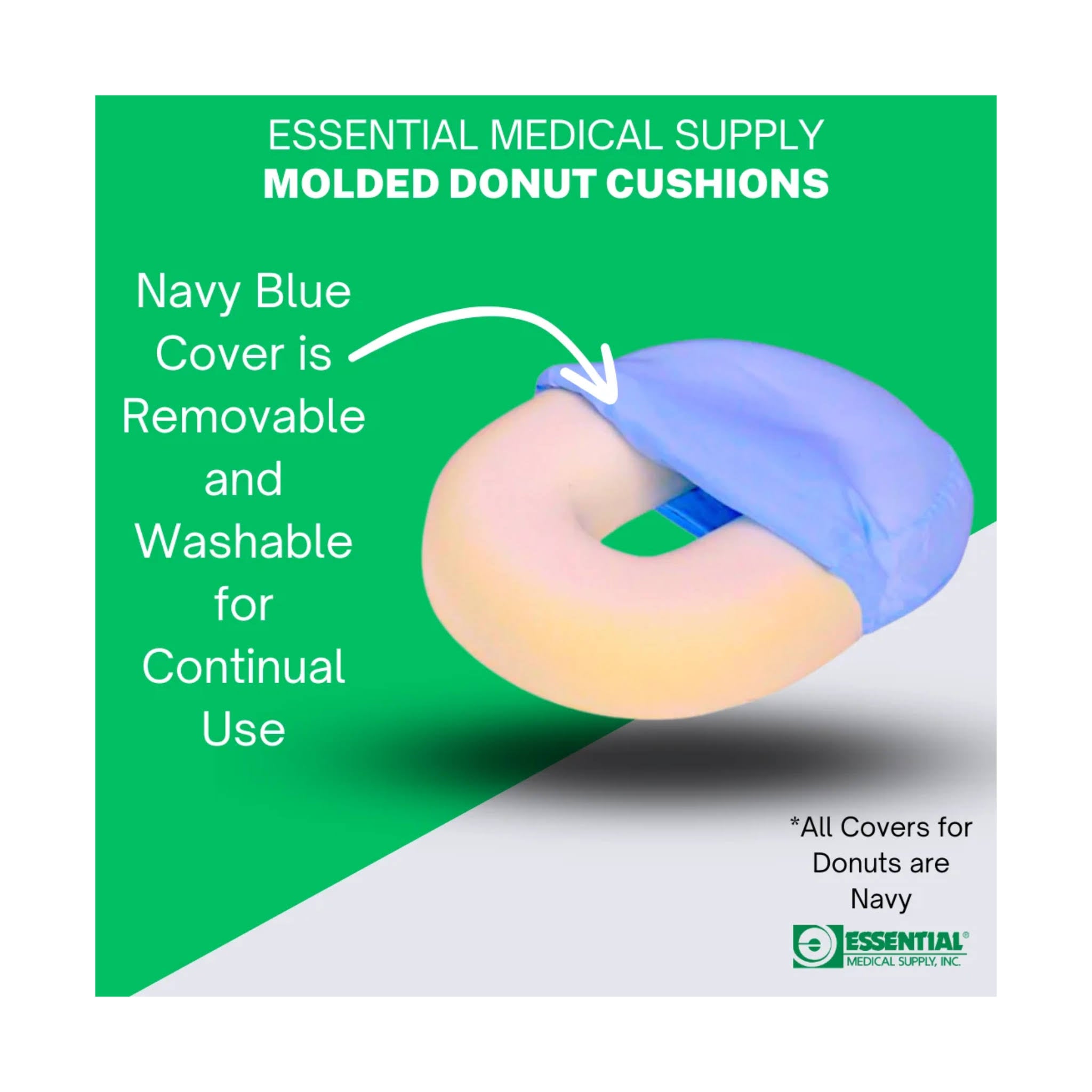 16 inch Molded Foam Comfort Ring - Blue by Nova
