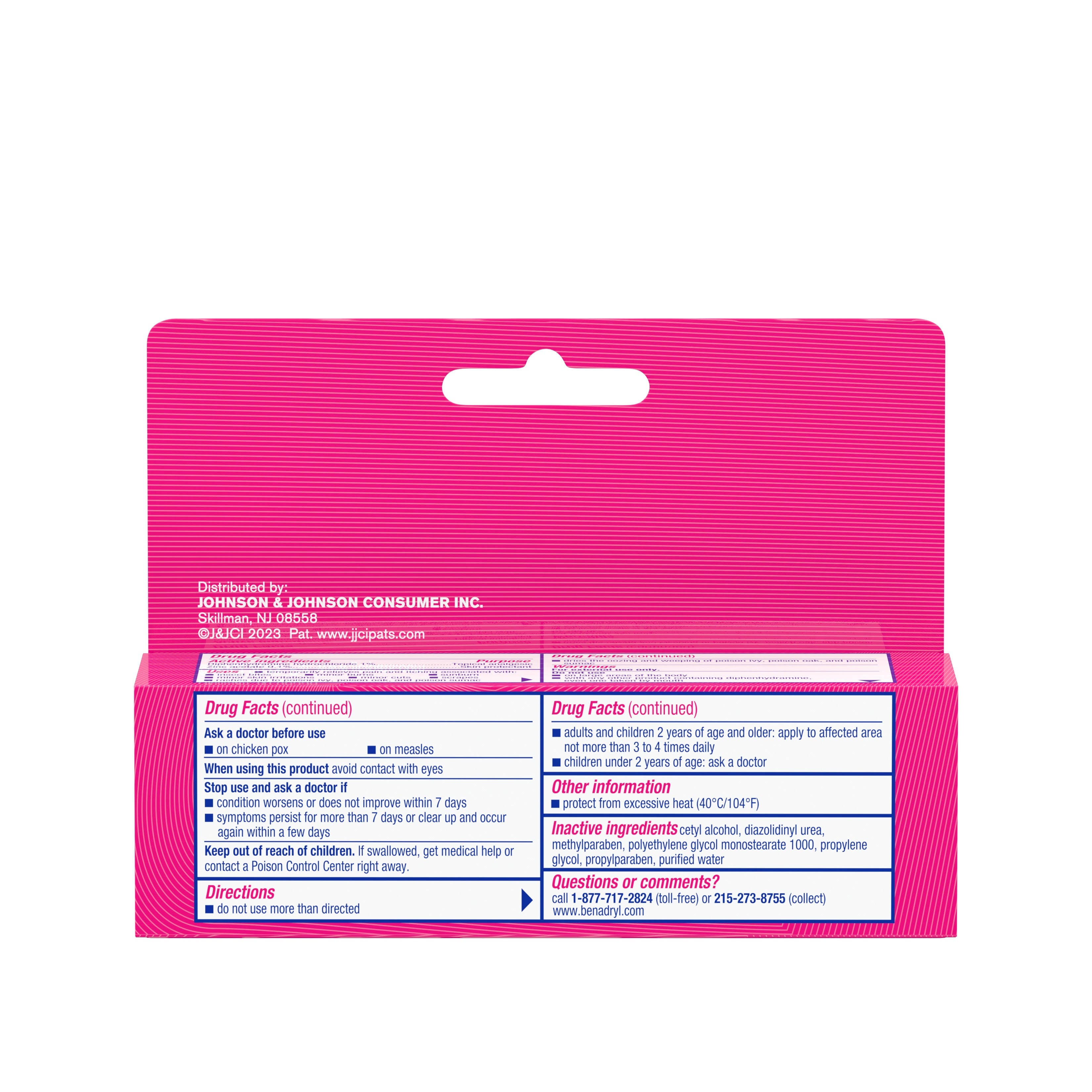 Benadryl Itch Stopping Cream Original Strength - 1 oz