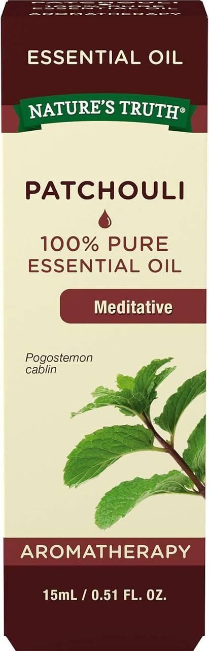 Nature's Truth Essential Oil, Patchouli, 0.51 Fluid Ounce