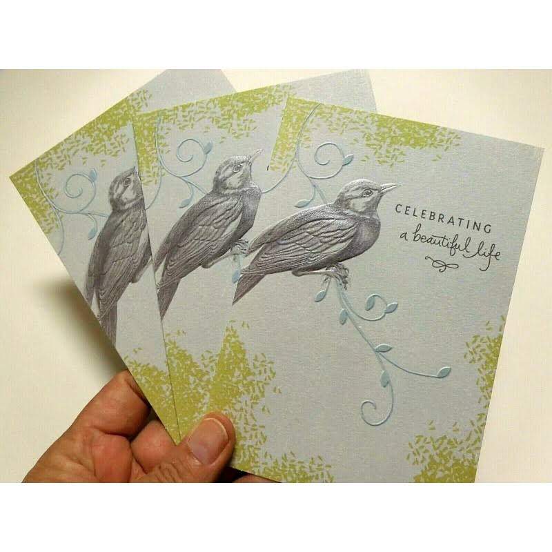 Hallmark Sympathy Card, Celebrating A Beautiful Life Sympathy Card