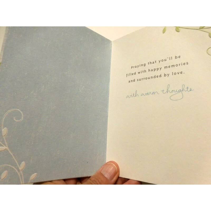 Hallmark Sympathy Card, Celebrating A Beautiful Life Sympathy Card